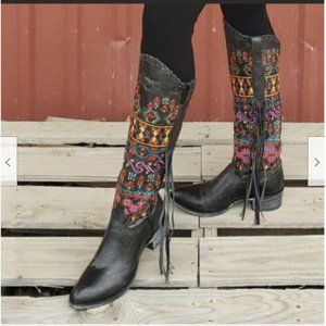 NWB, Johnny Ringo Drasen Boot, Fango Black, 7.5